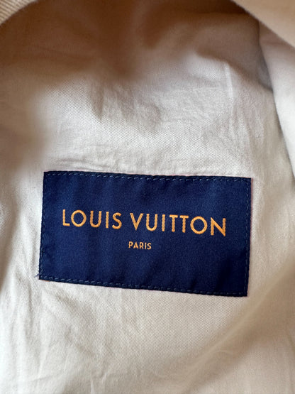 Louis Vuitton Beige Monogram Workwear Sherpa Jacket