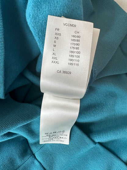 Louis Vuitton Light Blue Pin Embroidered Hoodie