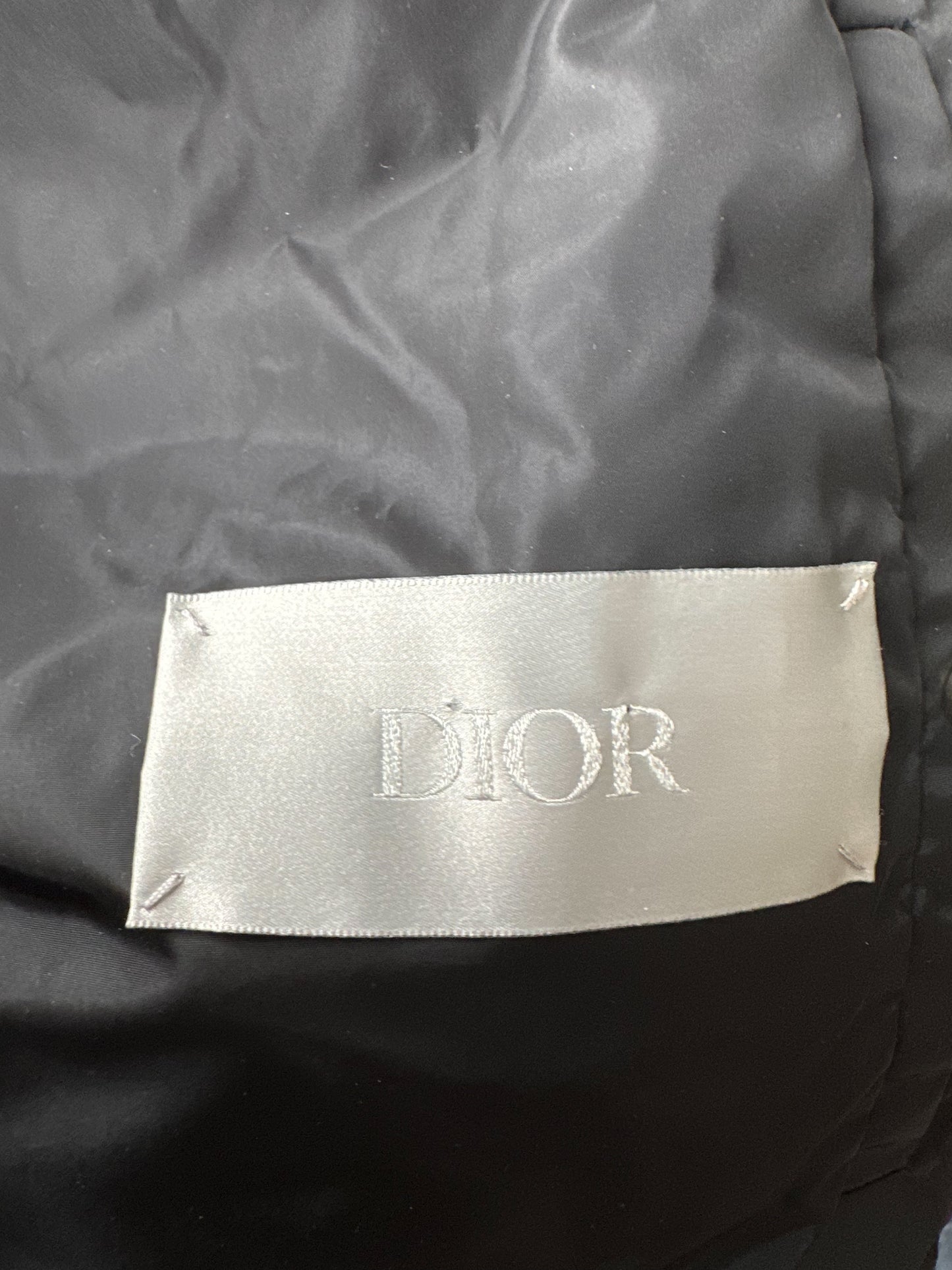 Dior Blue Oblique Puffer Jacket