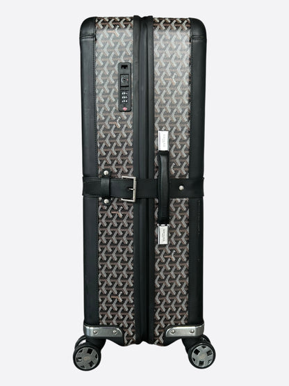 Goyard Black Satolas GM Rolling Suitcase