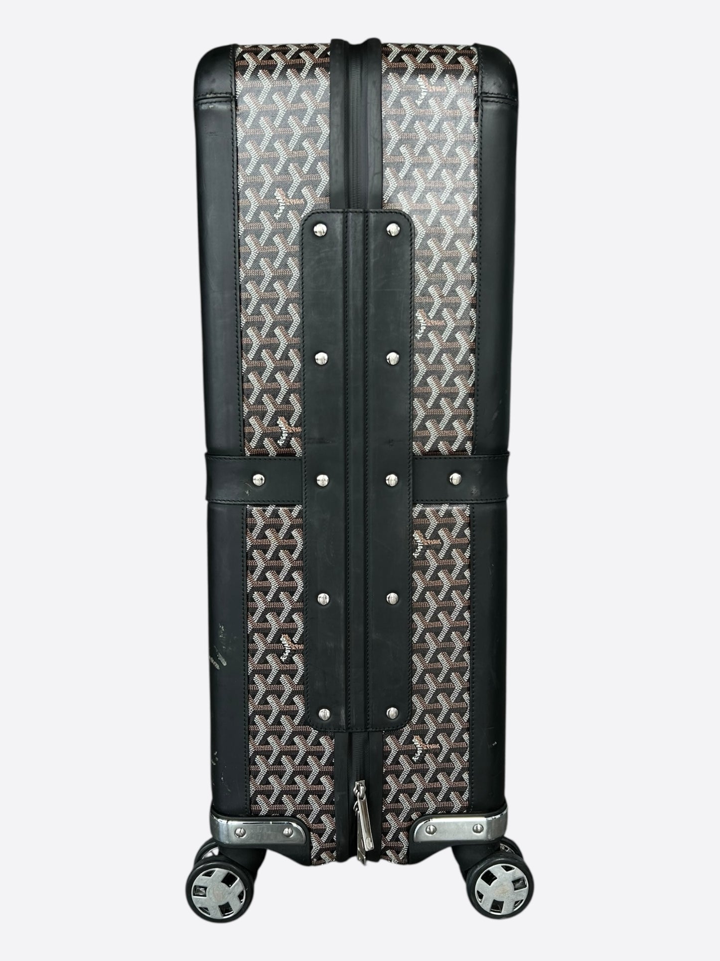 Goyard Black Satolas GM Rolling Suitcase