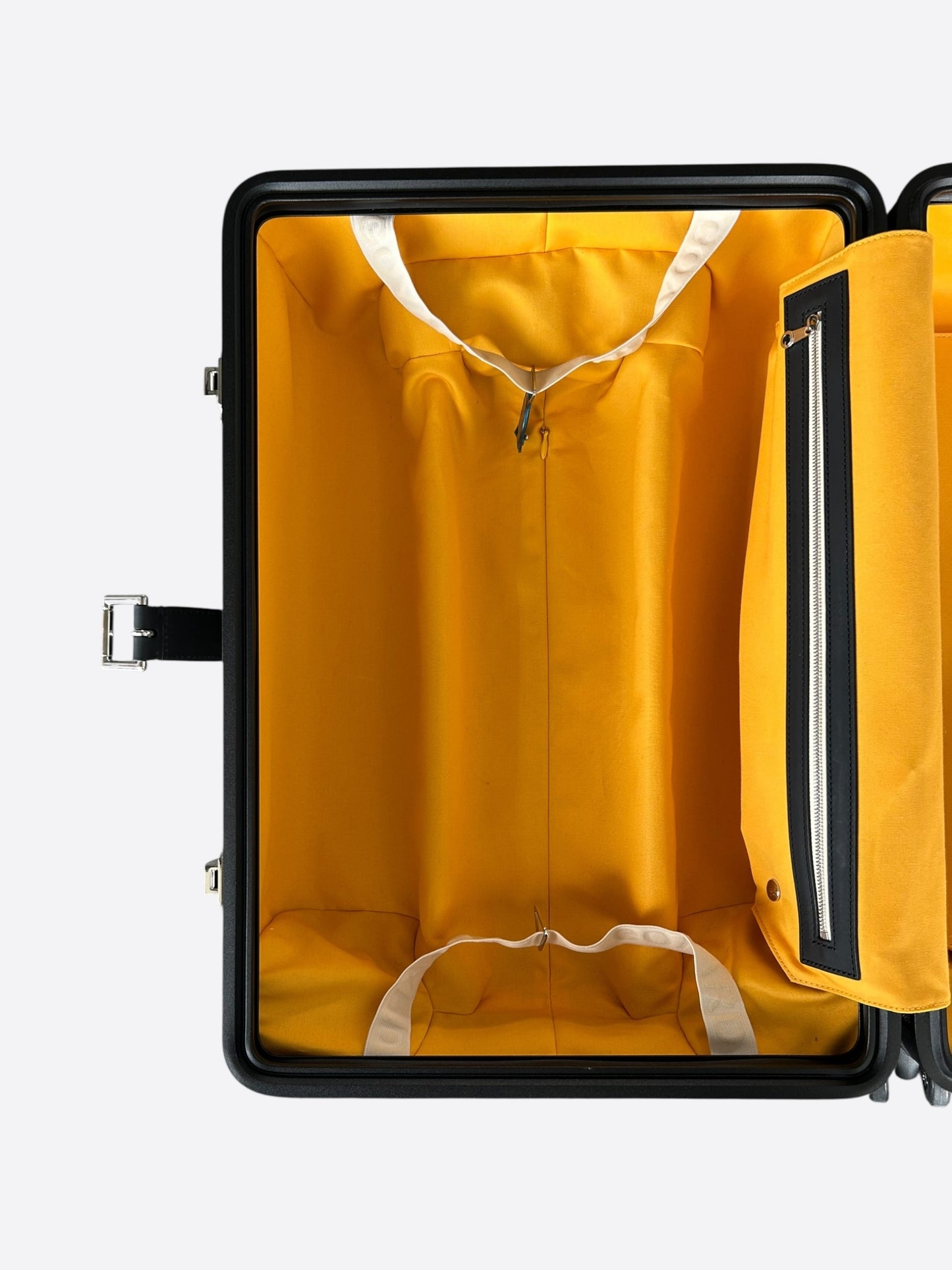 Goyard Black Bourget PM Trolley Suitcase