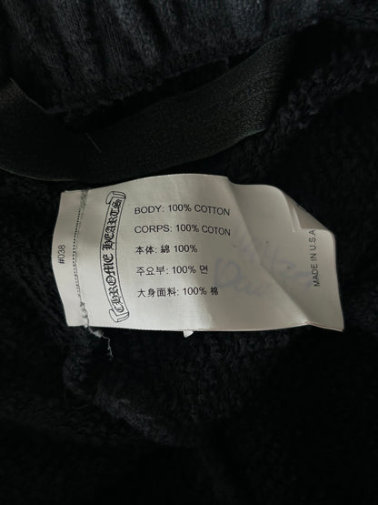 Chrome Hearts Black Cross Jacquard Embroidered Shorts