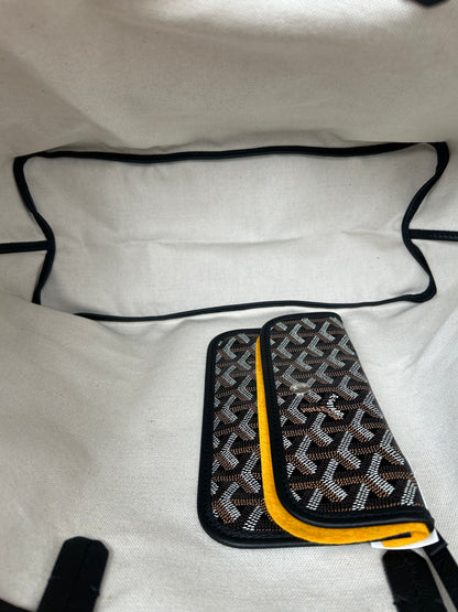 Goyard Black St. Louis Tote Bag
