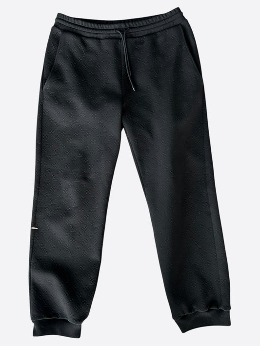 Louis Vuitton Black Monogram Trackpants