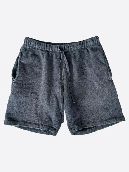 Chrome Hearts Black Cross Jacquard Embroidered Shorts