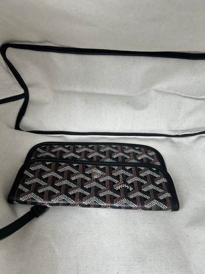 Goyard Black St. Louis PM Tote Bag