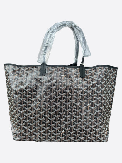 Goyard Black St. Louis PM Tote Bag