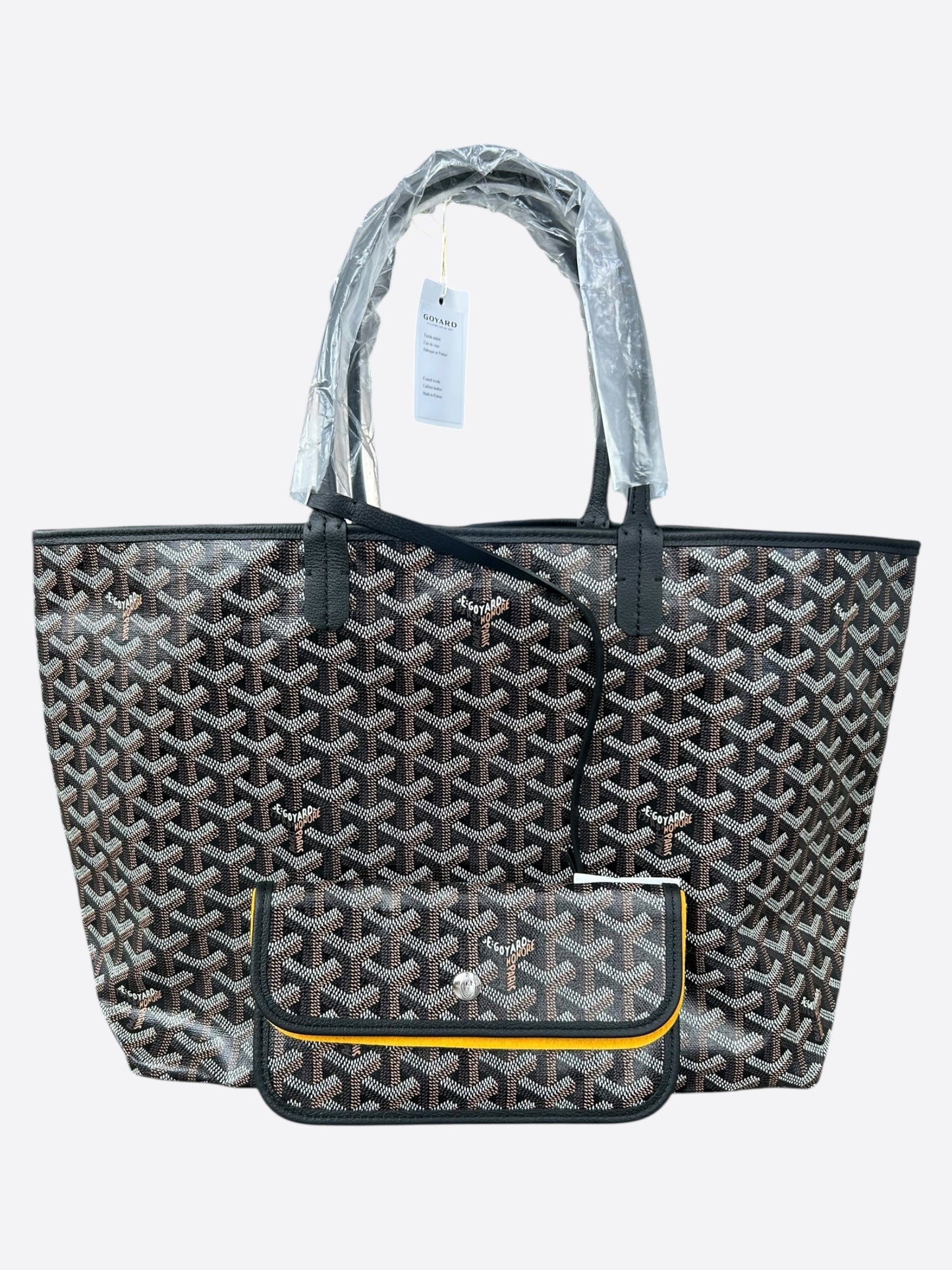 Goyard Black St. Louis Tote Bag