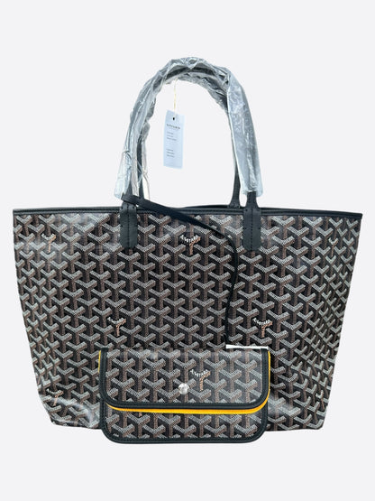 Goyard Black St. Louis Tote Bag