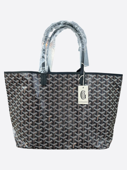 Goyard Black St. Louis Tote Bag
