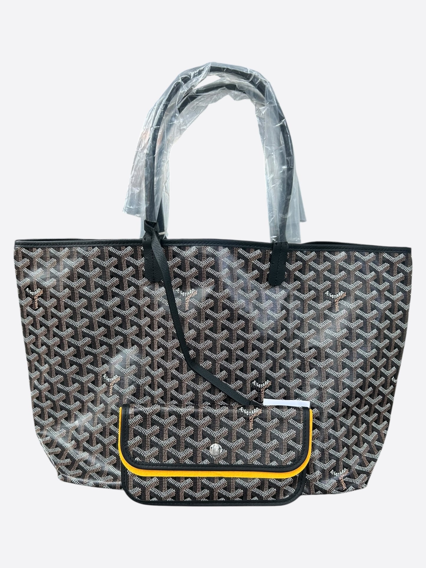 Goyard Black St. Louis Tote Bag