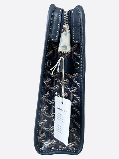 Goyard Navy Jouvence GM Toiletry Bag