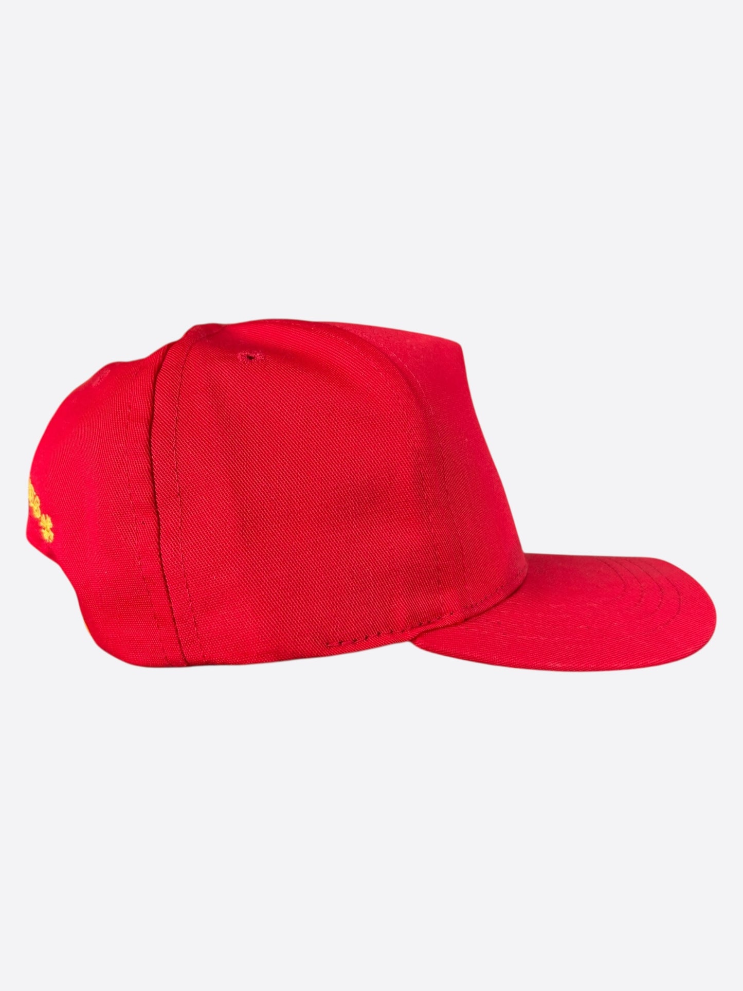 Chrome Hearts Red & Yellow CH Logo Hat
