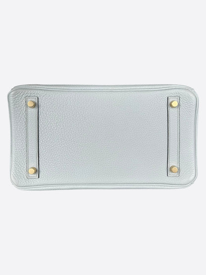 Hermes Blue Pale Togo Birkin 30