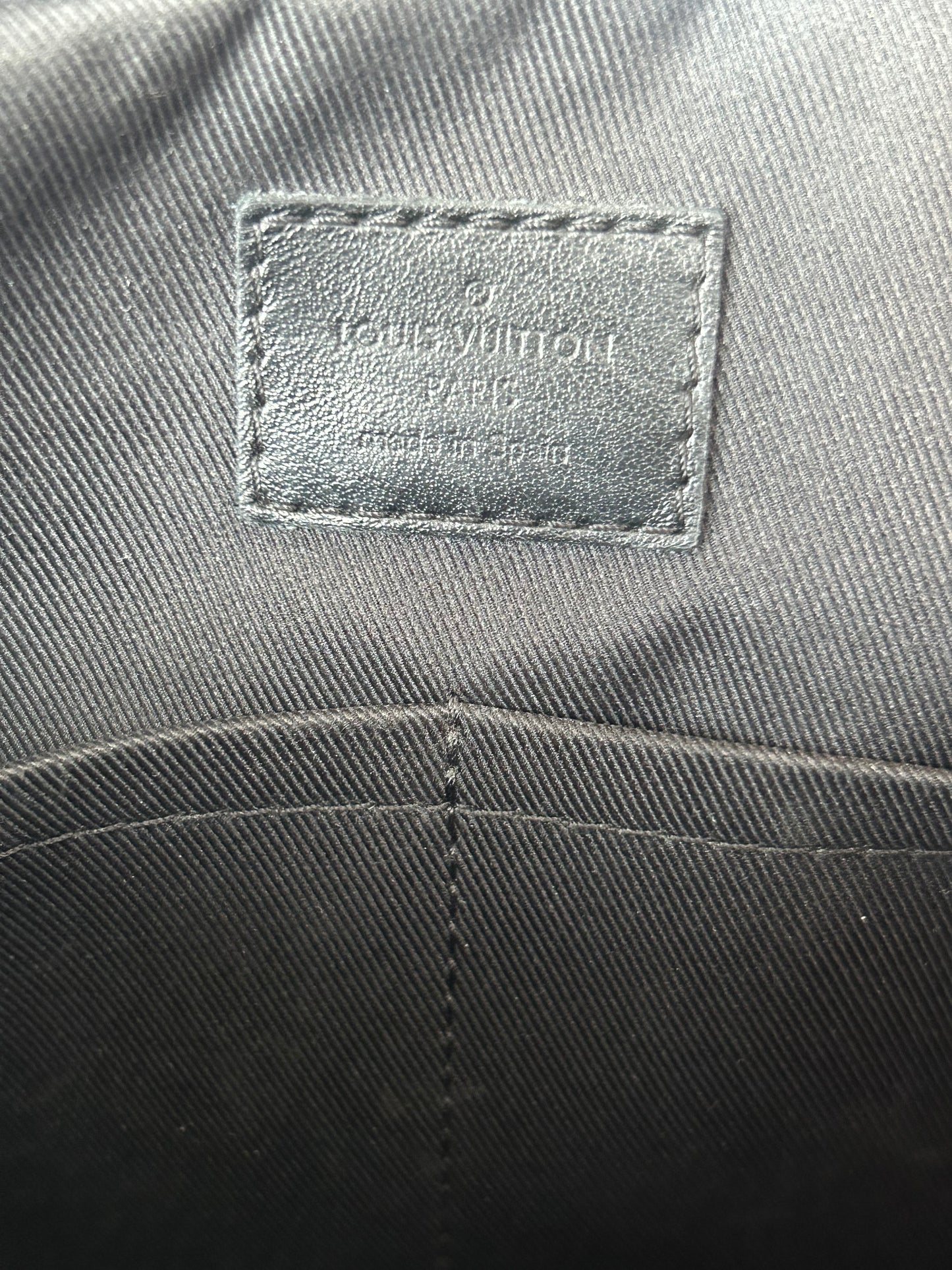 Louis Vuitton Black Galaxy Alpha Messenger Bag
