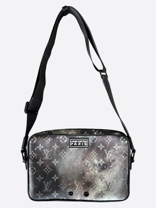 Louis Vuitton Black Galaxy Alpha Messenger Bag