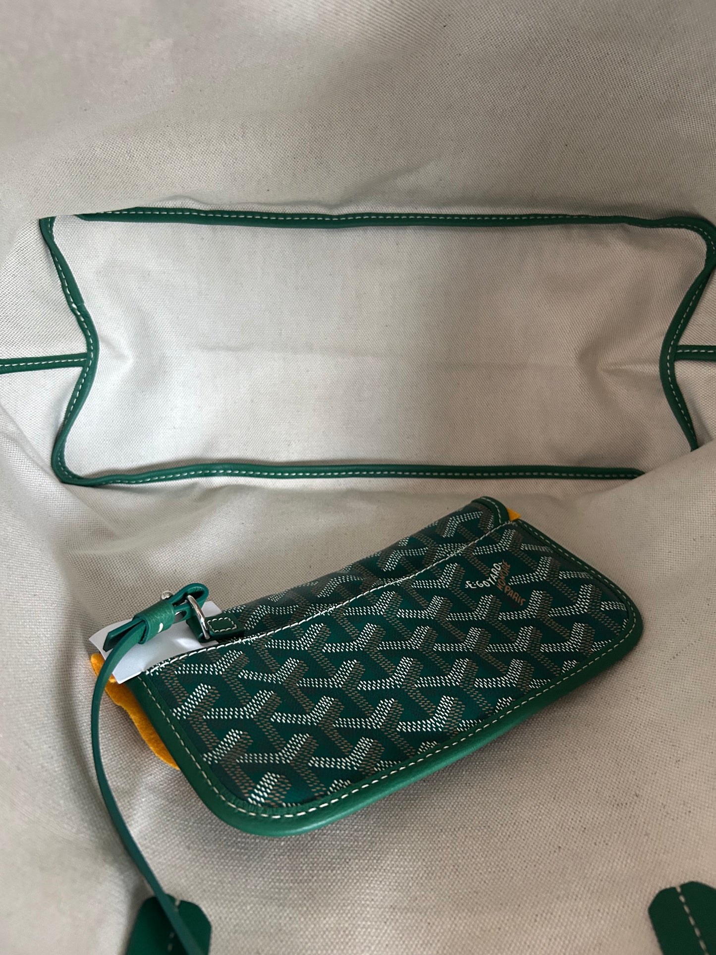 Goyard Green St. Louis PM Tote Bag