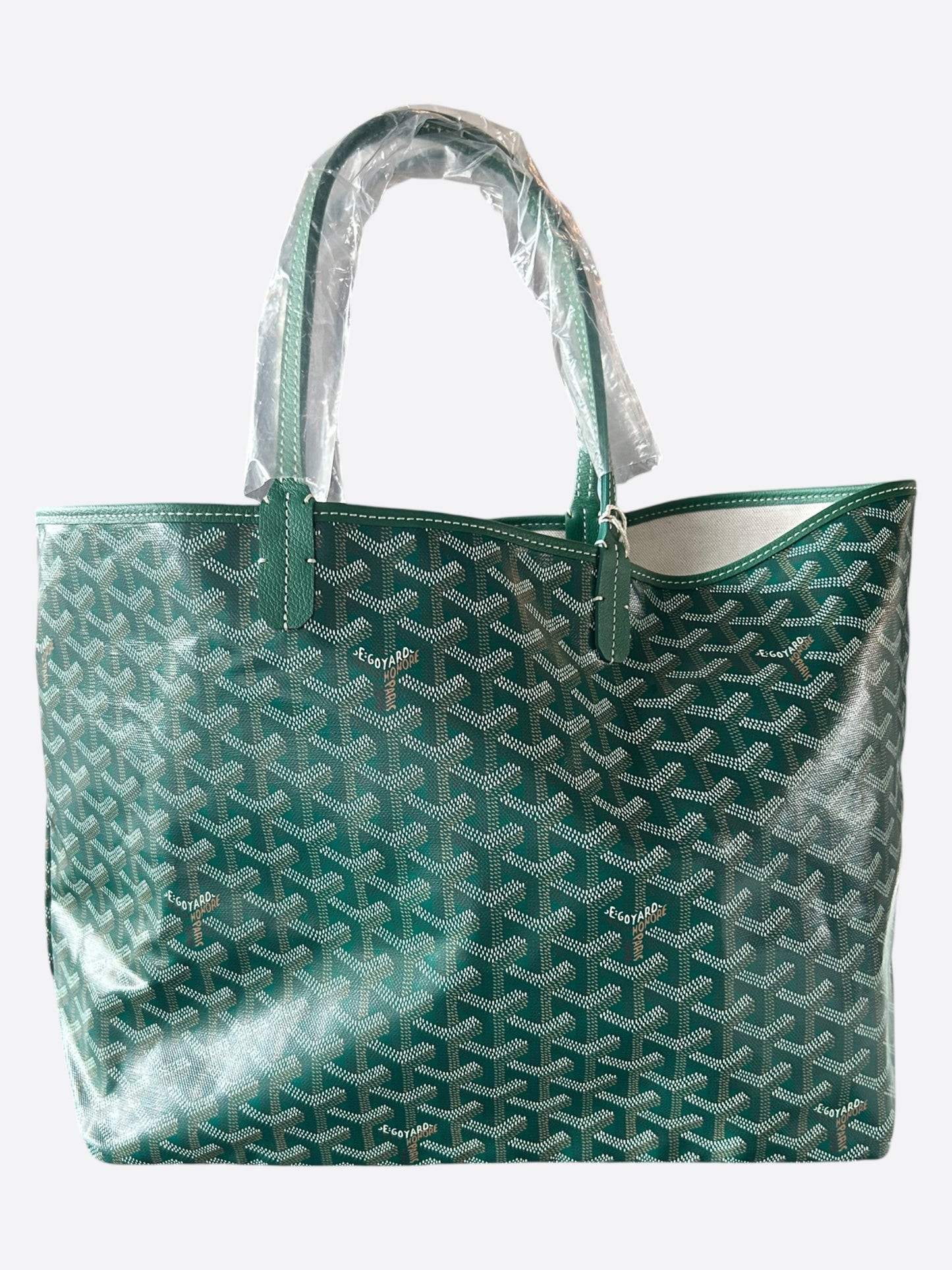 Goyard Green St. Louis PM Tote Bag