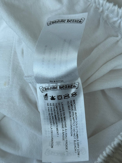 Chrome Hearts White & Multicolor Deadly Doll Sweatpants