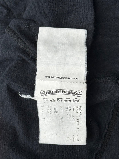 Chrome Hearts Black & Yellow Dagger Logo T-Shirt