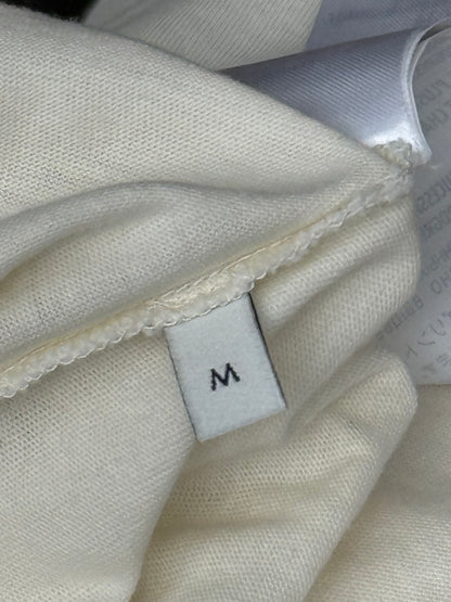Gucci White & Black Interlocking GG Logo T-Shirt