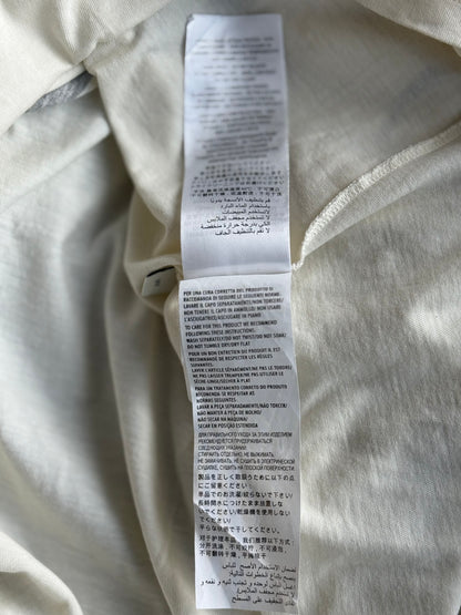 Gucci White & Black Interlocking GG Logo T-Shirt