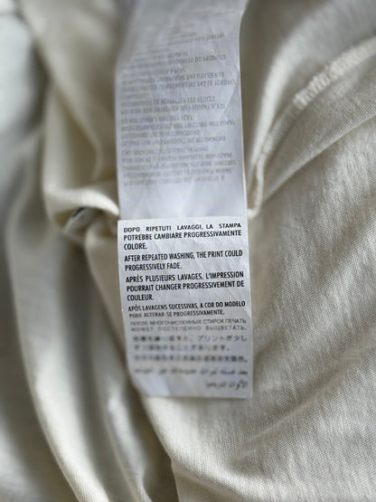 Gucci White & Black Interlocking GG Logo T-Shirt