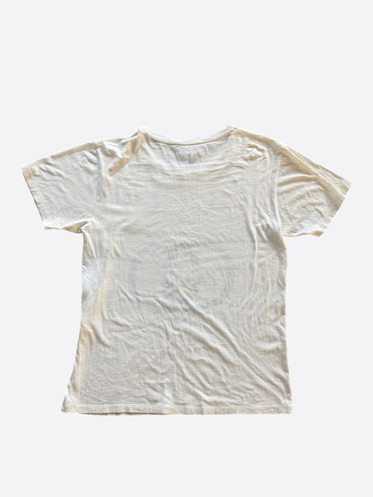Gucci White & Black Interlocking GG Logo T-Shirt