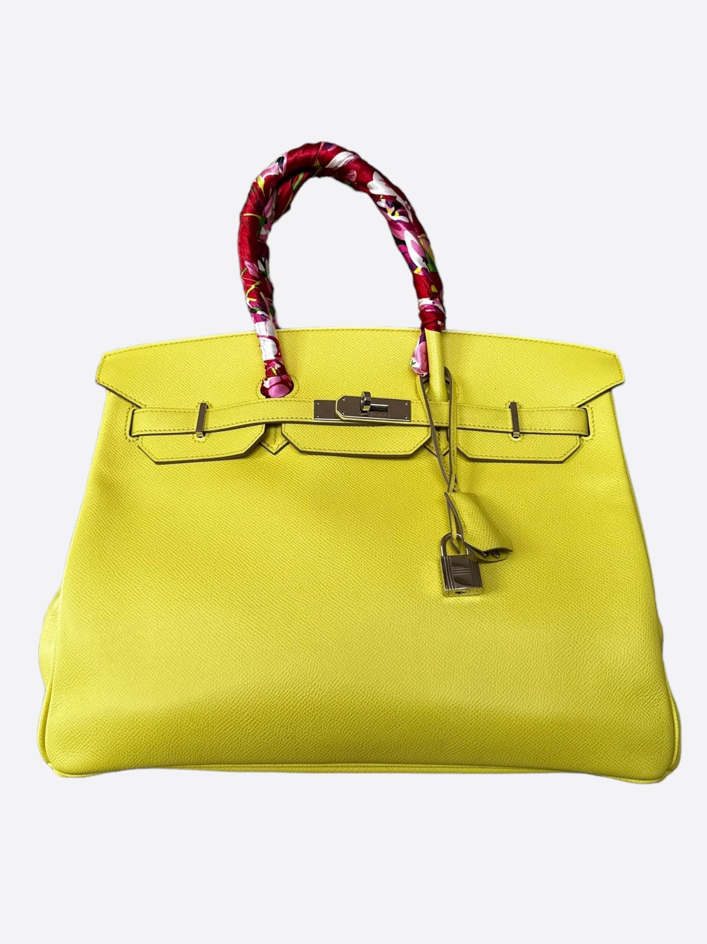 Hermes Yellow Togo Birkin 30