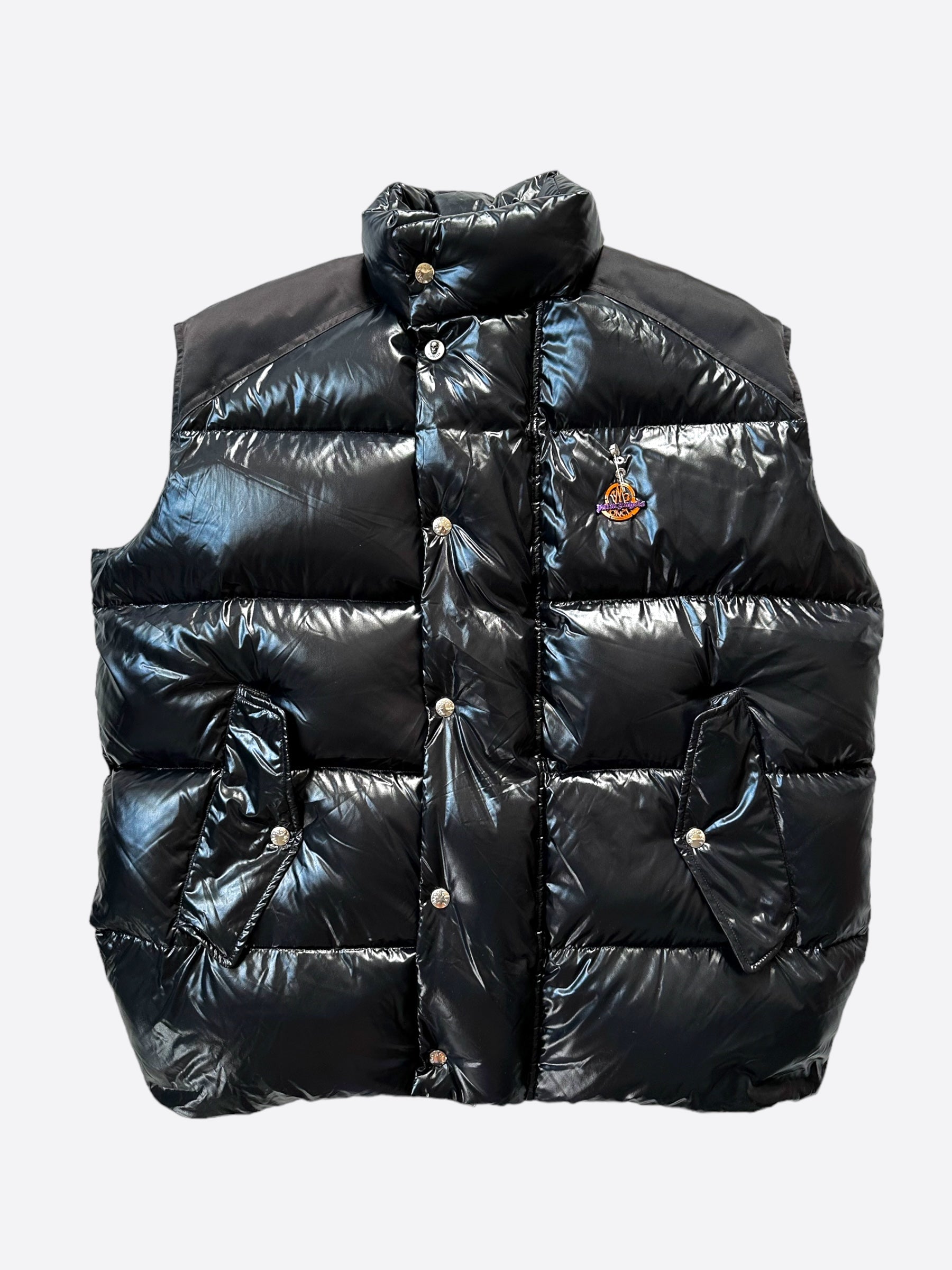 Moncler Palm Angels Black Red Buzz Vest Savonches