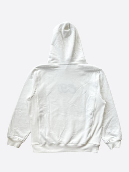 Dior Kenny Scharf White & Black Embroidered Logo Hoodie