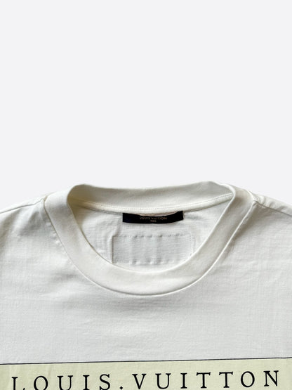 Louis Vuitton White 1854 Embroidered T-Shirt