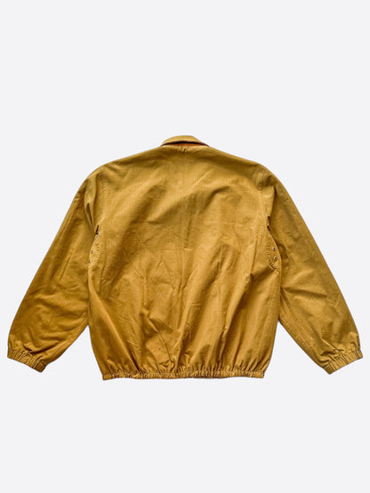 Gucci Tan GG Monogram Reversible Jacket