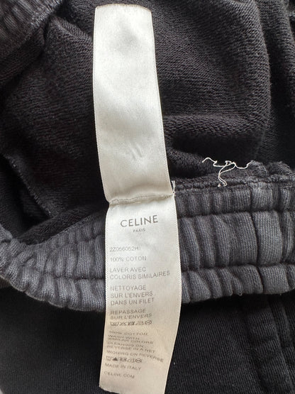 Celine Black & White Logo Sweatpants