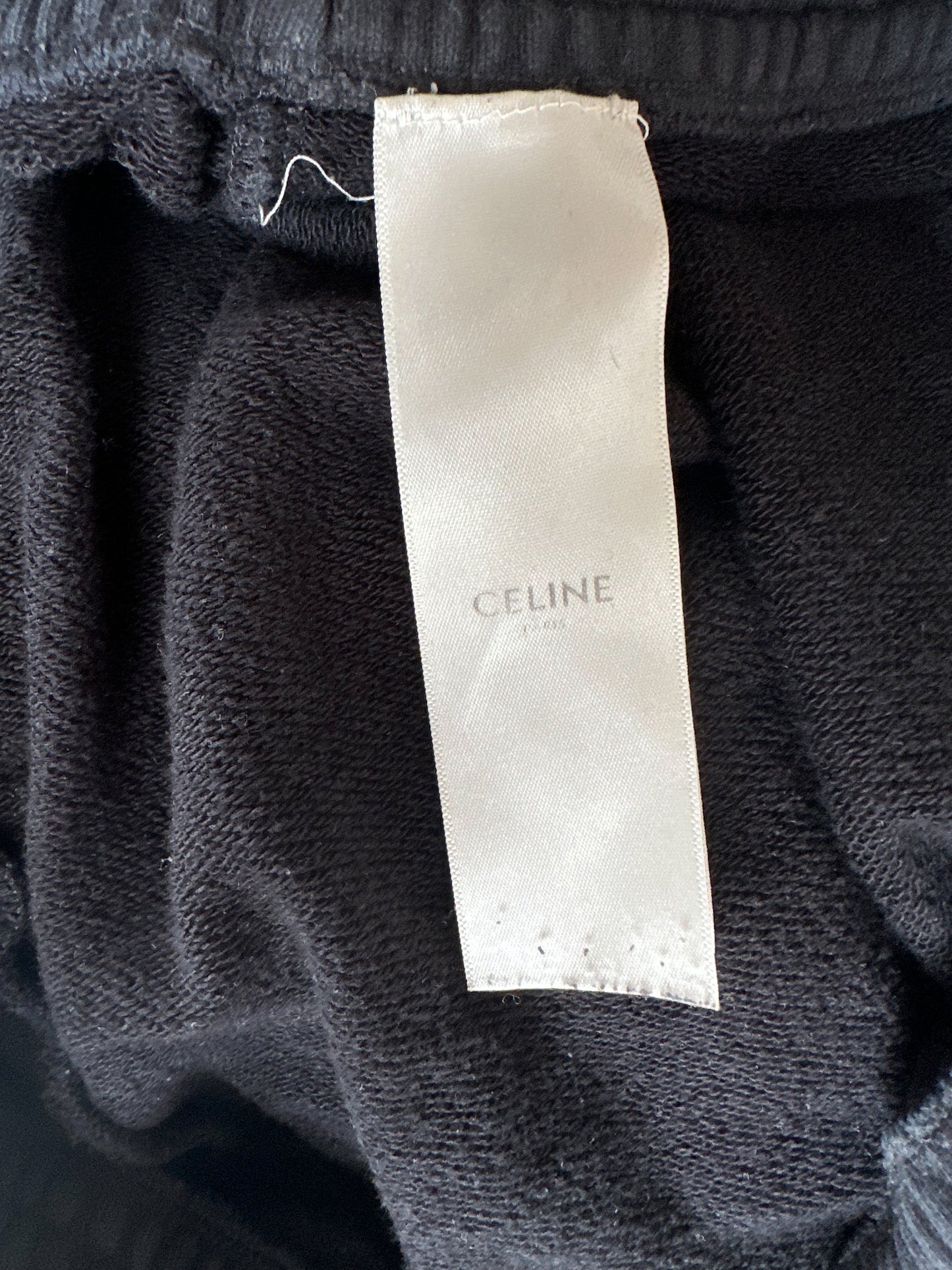 Celine Black & White Logo Sweatpants