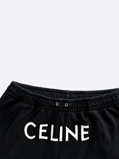 Celine Black & White Logo Sweatpants