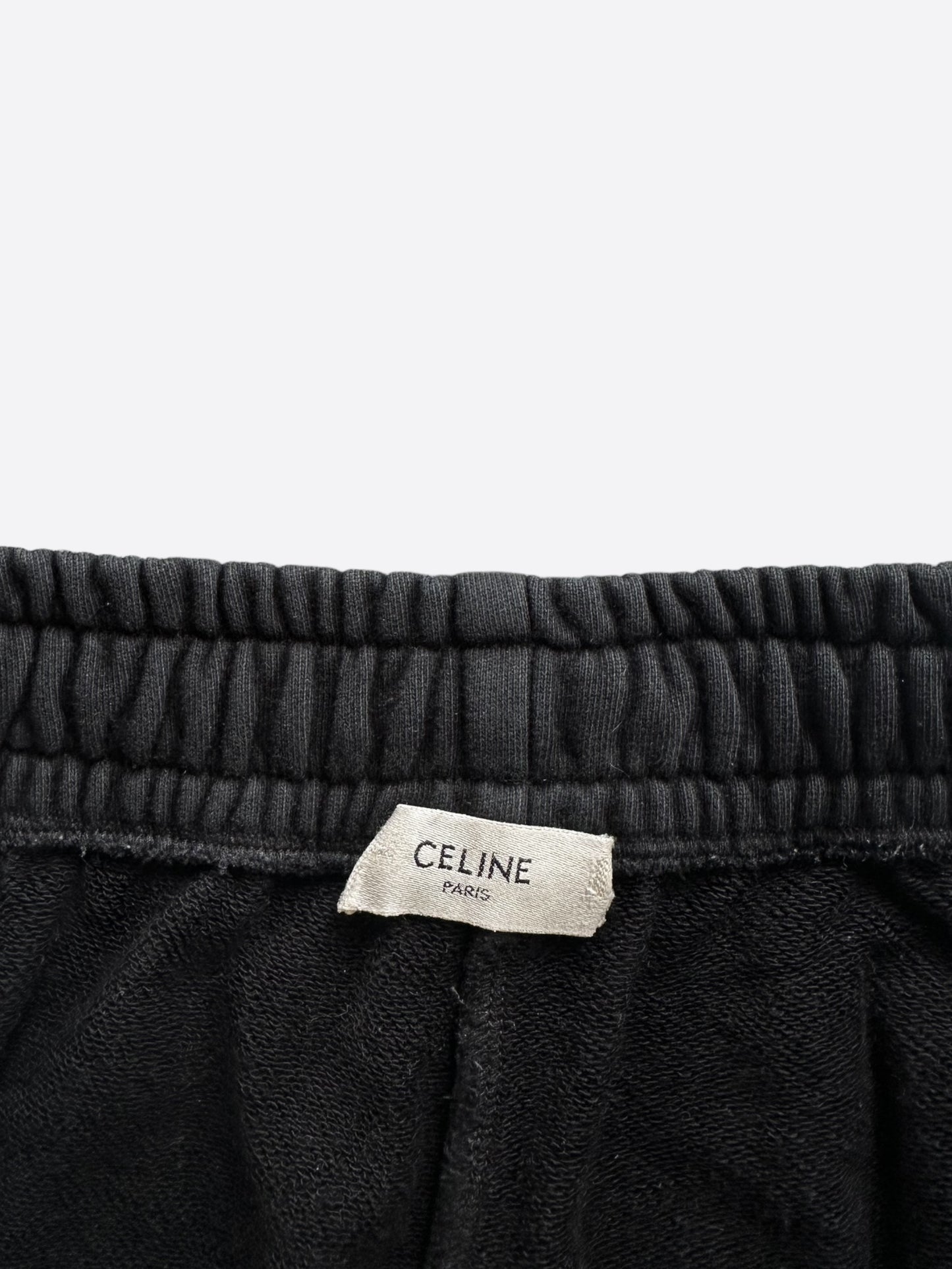 Celine Black & White Logo Sweatpants