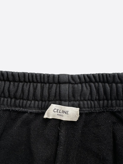 Celine Black & White Logo Sweatpants