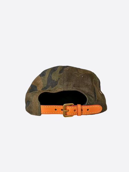 Louis Vuitton Supreme Camouflage Monogram Camp Cap