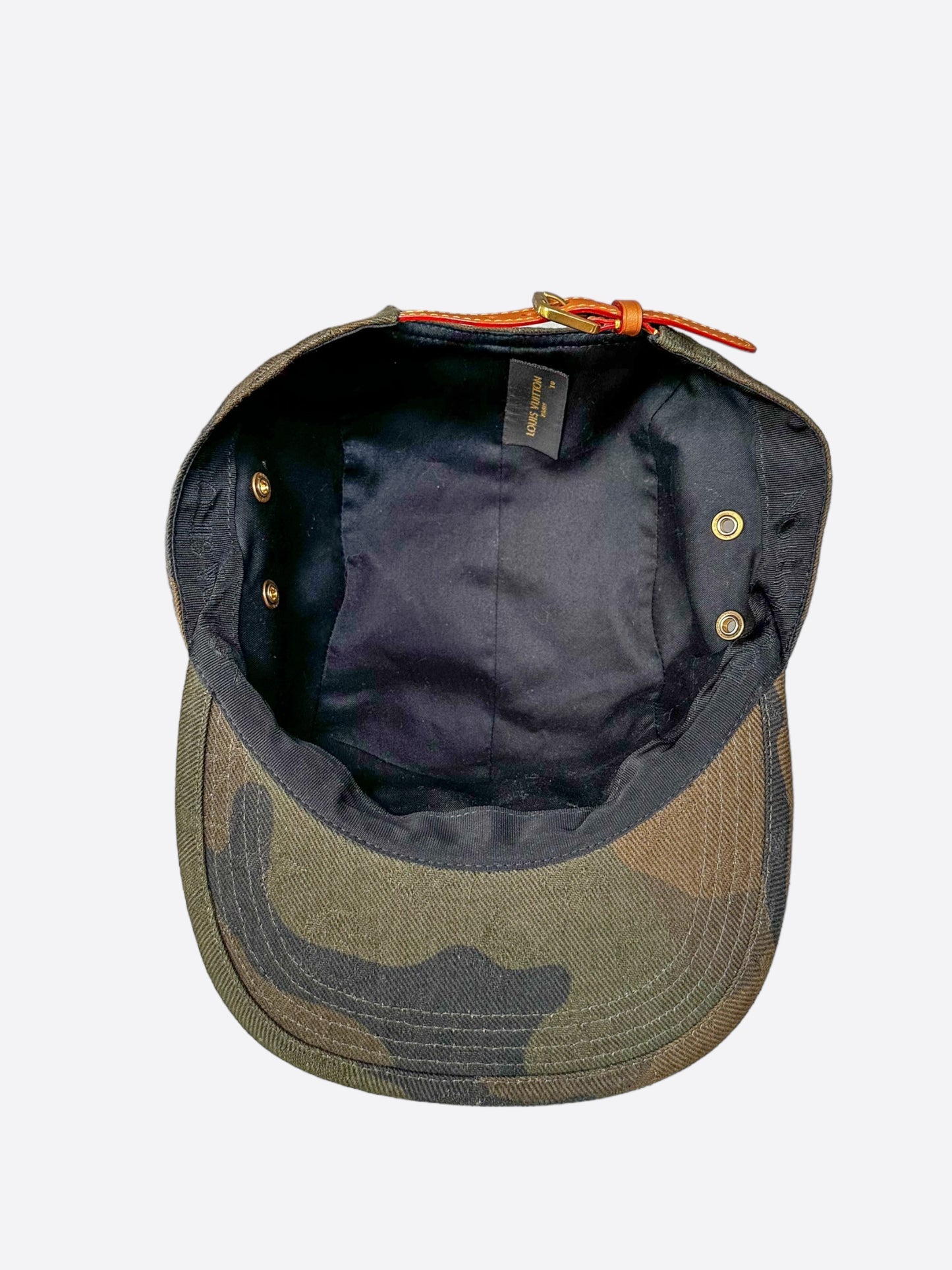 Louis Vuitton Supreme Camouflage Monogram Camp Cap