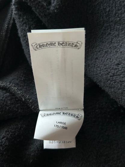 Chrome Hearts Black Triple Cross Patch Paper Jam Hoodie
