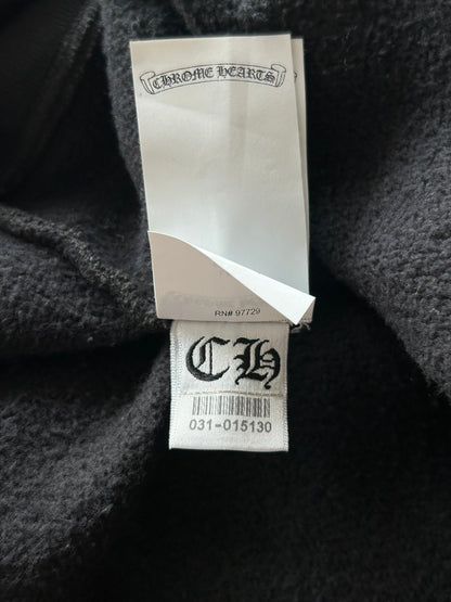 Chrome Hearts Black Triple Cross Patch Paper Jam Hoodie