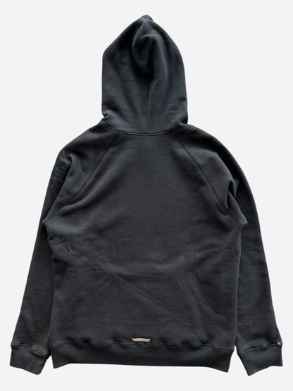 Chrome Hearts Black Triple Cross Patch Paper Jam Hoodie