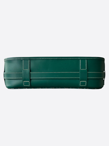 Goyard Green Belvedere MM Messenger Bag