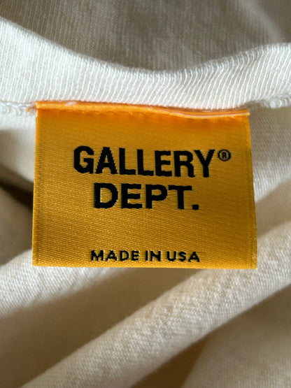 Gallery Dept Beige Stop Being Racist T-Shirt