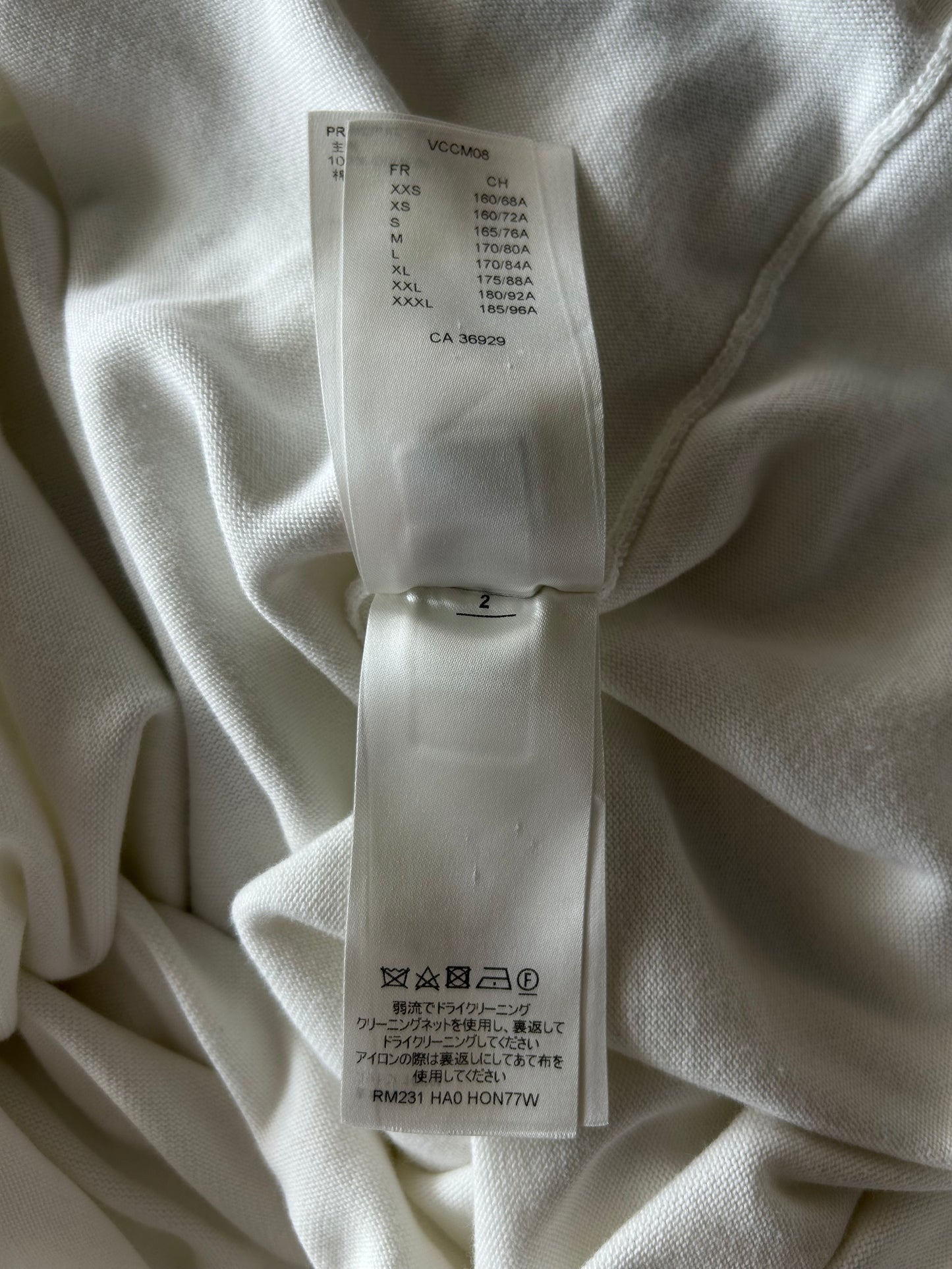 Louis Vuitton White Baseball Graphic Intarsia T-Shirt