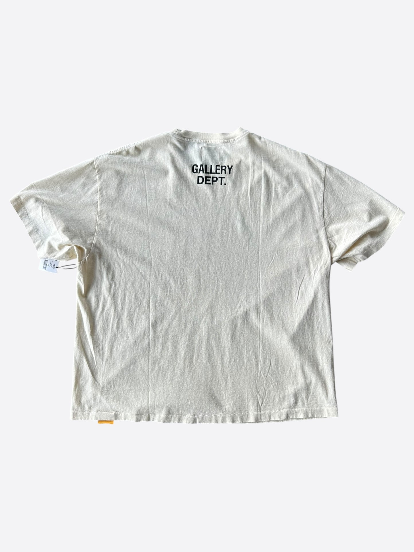 Gallery Dept Beige Stop Being Racist T-Shirt