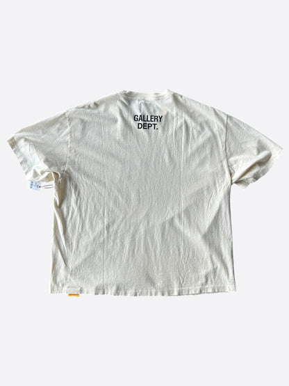 Gallery Dept Beige Stop Being Racist T-Shirt