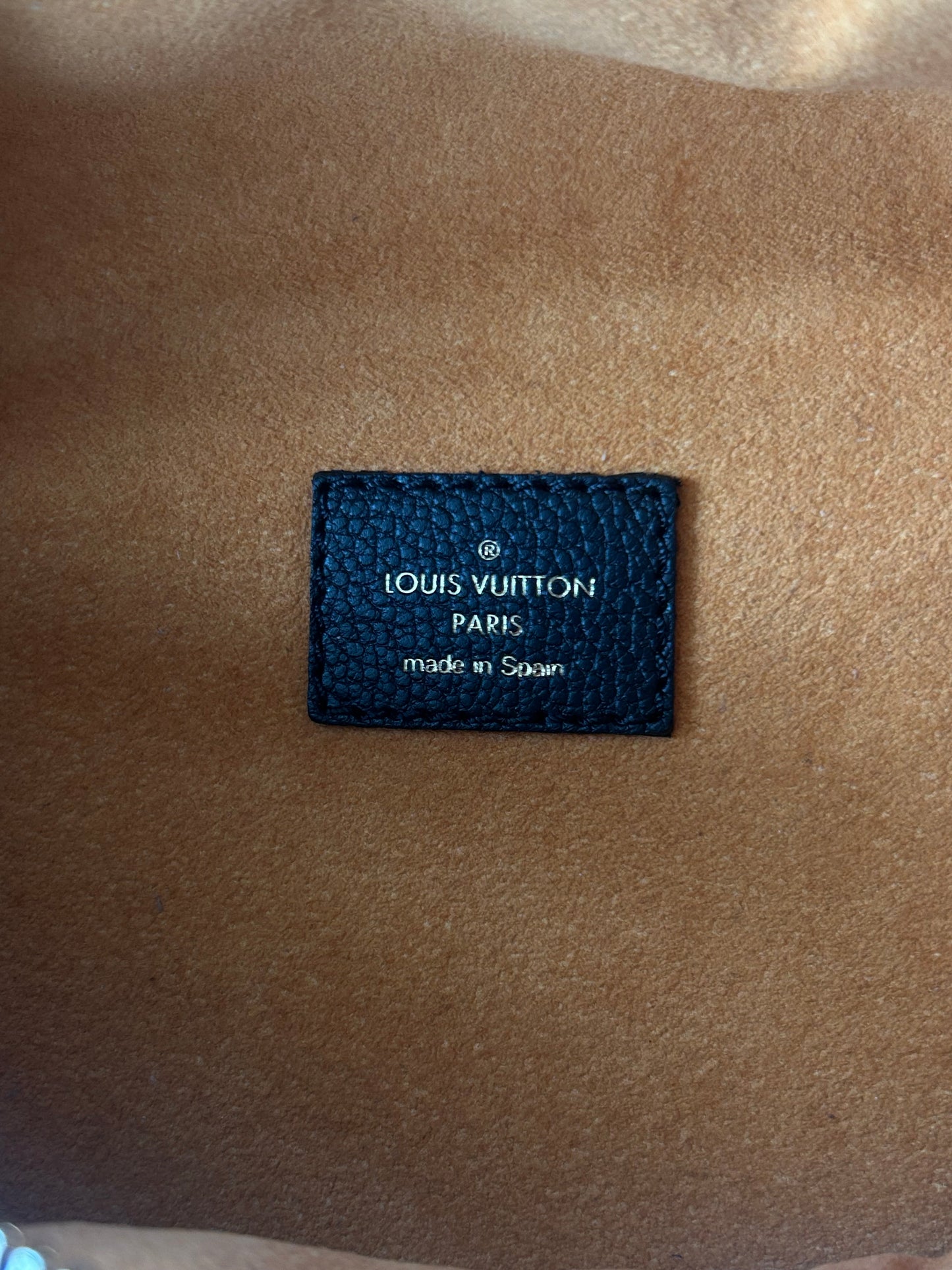 Louis Vuitton Black Empreinte Monogram Bumbag